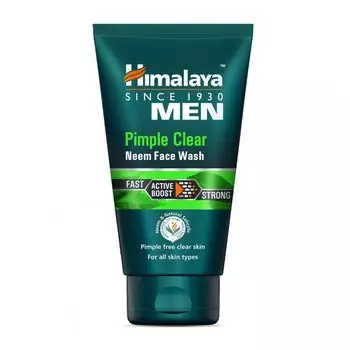 Мужской гель для умывания с Нимом: от прыщей (50 мл), Neem Face Wash for Men, произв. Himalaya