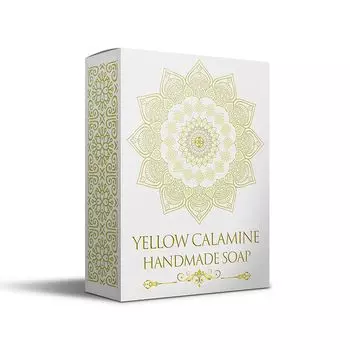Мыло ручной работы с Желтым каламином (115 г), Yellow Calamine Soap, произв. Heilen Biopharm