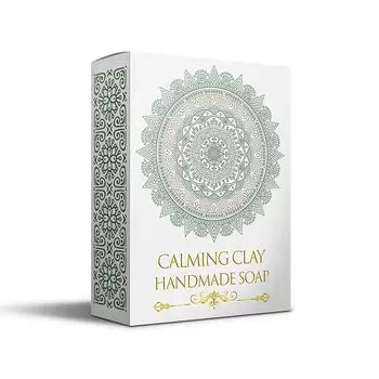 Мыло ручной работы успокаивающее (115 г), Calming Clay Soap, произв. Heilen Biopharm