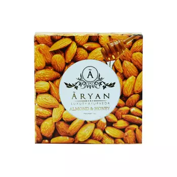Мыло с Миндалем и Медом (100 г), Almond & Honey Soap, произв. Aryan