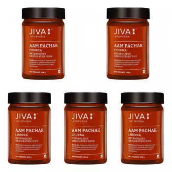 Набор Аам Пачак Чурна (5 x 100 г), Aam Pachak Churna Set, произв. Jiva