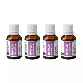 Набор эфирного масла Брингараджа (4 x 15 мл), Bhringraj Essential Oil Set, произв. Heilen Biopharm