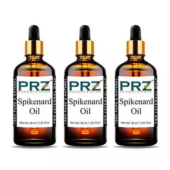 Набор эфирного масла Нарда (3 x 30 мл), Essential Spikenard Oil Set, произв. PRZ Herbals Care