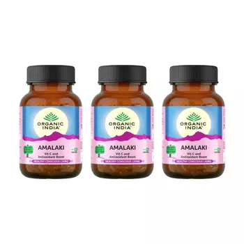 Набор Амалаки (3 x 60 кап, 500 мг), Amalaki Set, произв. Organic India