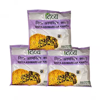 Набор Ашмарихар Кватх (3 х 100 г), Ashmarihar Kwath Set, произв. Patanjali