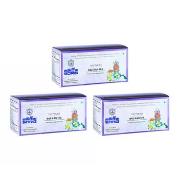 Набор Бае Кан: тибетский чай (3 x 20 пак, 2 г), Bae Kan Tea Set, произв. Sorig