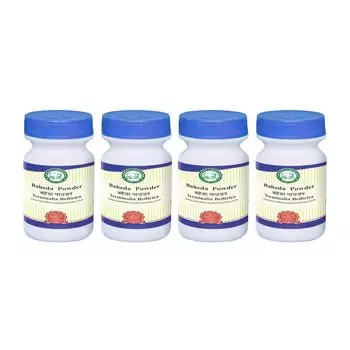 Набор Бахеда (Бибхитаки) (4 x 250 г), Baheda Set, произв. Kamdhenu