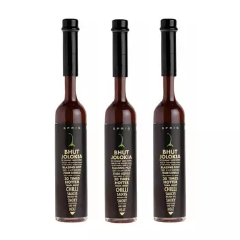 Набор Бхут Джолокиа (Жгучий перец чили) (3 x 120 г), Bhut Jolokia Set, произв. Sprig