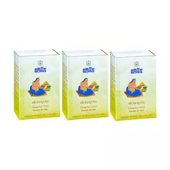 Набор Чхонгчхен Чхулен: тибетский чай (3 x 30 пак, 2 г), Chongchen Chulen Set, произв. Sorig
