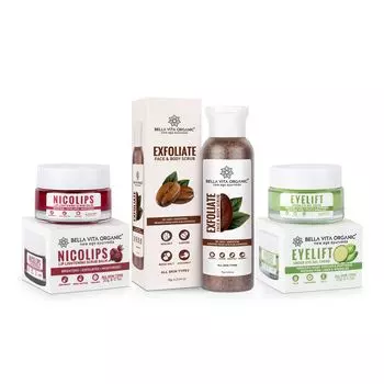 Набор для детокса кожи (20 г + 75 г + 20 г), Detox Set, произв. Bella Vita