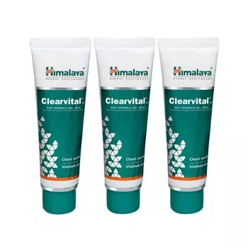 Набор для омоложения Клиарвитал (3 х 30 г), Clearvital Gel Set, произв. Himalaya