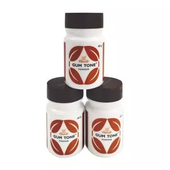 Набор для полости рта Гам Тон (3 х 40 г), Gum Tone Powder Set, произв. Charak