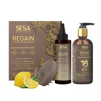 Набор для восстановления роста волос (100 мл + 300 мл), Regain Hair Growth Set, произв. Sesa