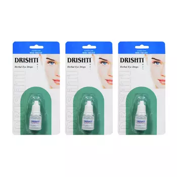 Набор Дришти (3 x 10 мл), Drishti Eye Drops Set, произв. WinTrust Pharmaceuticals