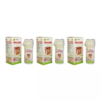 Набор Гандхак: очищенная сера (3 x 10 г), Shuddha Gandhak Set, произв. Unjha