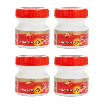 Набор Гилой Сатва (4 x 10 г), Giloya Satva Set, произв. Dabur