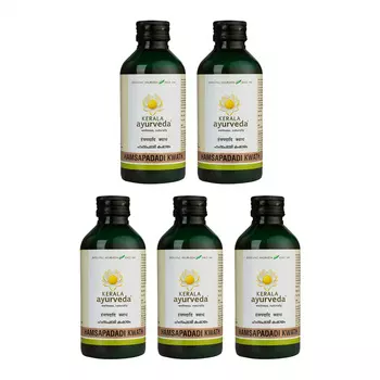 Набор Хамсападади Кватх (5 x 200 мл), Hamsapadadi Kwath Set, произв. Kerala Ayurveda