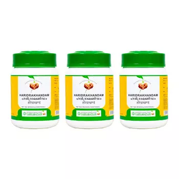 Набор Харидракхандам (3 x 100 г), Haridrakhandam Set, произв. Vaidyaratnam