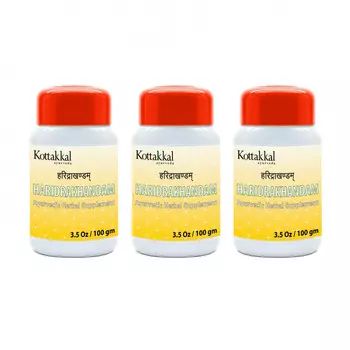 Набор Харидракхандам (3 x 100 г), Haridrakhandam Set, произв. Kottakkal Ayurveda