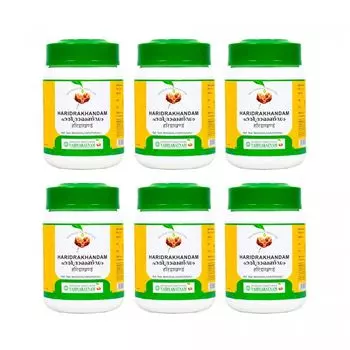 Набор Харидракхандам (6 x 100 г), Haridrakhandam Set, произв. Vaidyaratnam