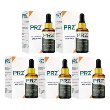 Набор Эфирное масло Эвкалипта (5 x 15 мл), Eucalyptus Essential Oil Set, произв. PRZ Herbals Care