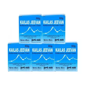 Набор Кайлаш Дживан (5 x 60 г), Kailas Jeevan Set, произв. Ayurved Sumshodhanalaya