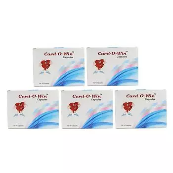 Набор Кард-О-Вин (5 x 100 кап), Card-O-Win Set, произв. WinTrust Pharmaceuticals