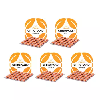 Набор Кропакс (5 х 30 таб), Chropaxe Tablet Set, произв. Charak