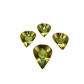 Набор латунных Дий (4 шт), Brass Diya for Diwali 4 pcs, произв. CraftVatika