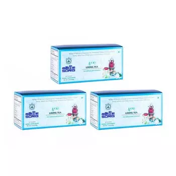 Набор Лунг: тибетский чай (3 x 20 пак, 2 г), Loong Tea Set, произв. Sorig
