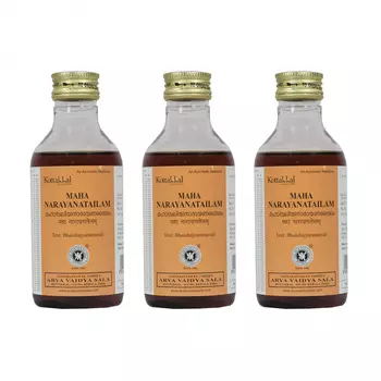 Набор Маханараяна Тайлам (3 x 200 мл), Mahanarayana Thailam Set, произв. Kottakkal Ayurveda