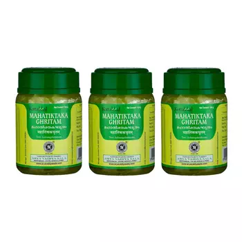Набор Махатиктака Гхритам (3 x 150 г), Mahatiktaka Ghritam Set, произв. Kottakkal Ayurveda