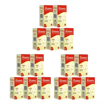 Набор Масляные капли Шадбинду (15 x 25 мл), Shadbindu Tailum Set, произв. Nidco