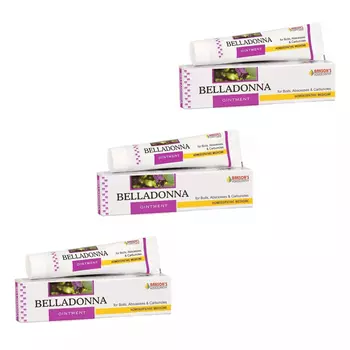 Набор мази Белладонна (3 x 25 г), Belladonna Ointment Set, произв. Bakson