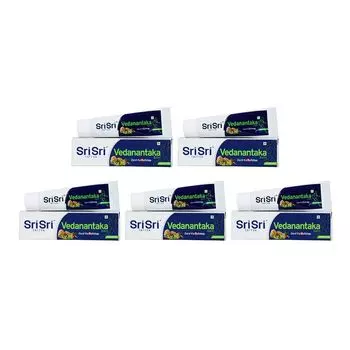 Набор мази Веданантака (5 x 30 г), Vedanantaka Balm Set, произв. Sri Sri Tattva