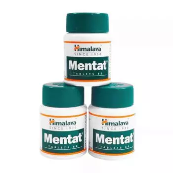 Набор Ментат (3 х 60 таб), Mentat Set, произв. Himalaya