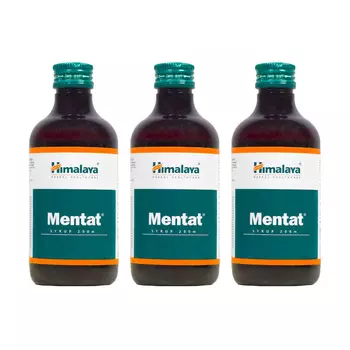 Набор Ментат (3 x 200 мл), Mentat Syrup Set, произв. Himalaya