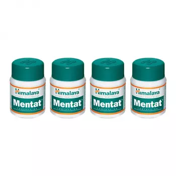 Набор Ментат (4 x 60 таб), Mentat Set, произв. Himalaya