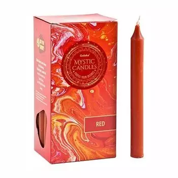 Набор мини-свечей Красный (20 шт), Mystic Candles Red Set, произв. Goloka