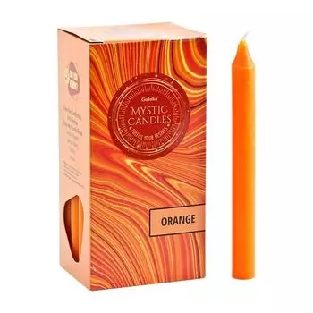 Набор мини-свечей Оранжевый (20 шт), Mystic Candles Orange Set, произв. Goloka
