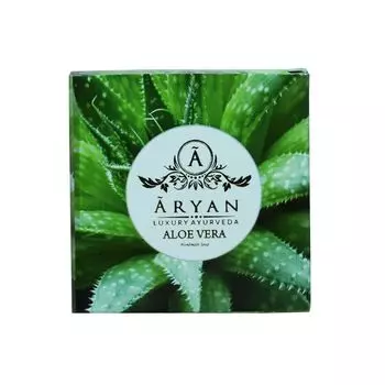 Набор мыла с Алоэ (4 х 100 г), Aloe Vera Soap Set, произв. Aryan