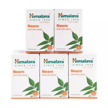 Набор Ним (5 х 60 таб, 250 мг), Neem Set 5, произв. Himalaya