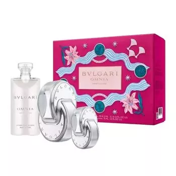 Набор Омния Кристаллин (65 мл + 15 мл + 75 мл), Omnia Crystalline Eau De Toilette & Body Lotion Set, произв. Bvlgari