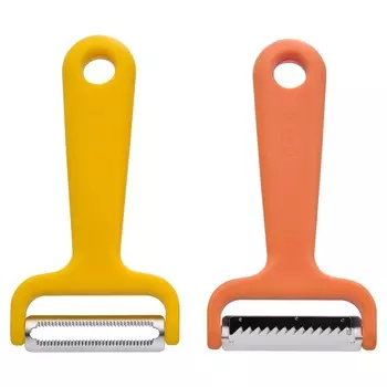 Набор овощерезок (2 шт), UPPFYLLD Vegetable Cutters Bright Yellow/Bright Orange Set, произв. IKEA