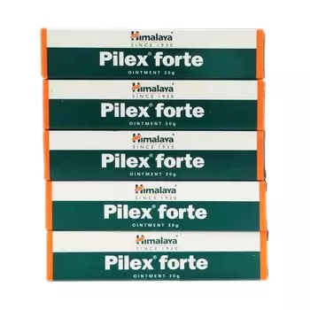 Набор Пайлекс Форте (5 х 30 г), Pilex Forte Set 5, произв. Himalaya
