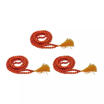 Набор Панчамукхи Рудракша Мала (3 шт), Panchamukhi (five-faced) Rudraksha Mala Set, произв. Isha Life