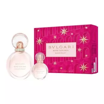 Набор парфюмированной воды Цветущее блаженство Розы богини золота (75 мл + 15 мл), Rose Goldea Blossom Delight Juice Eau De Parfum Set, произв. Bvlgari