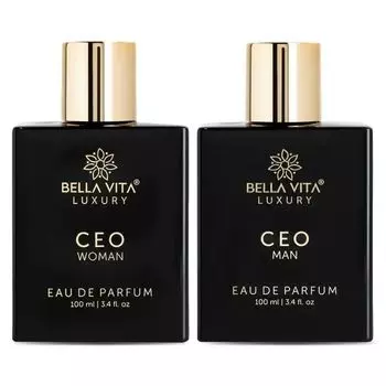 Набор парфюмированной воды СЕО (2 х 100 мл), CEO Man & CEO Woman Eau De Parfum Set, произв. Bella Vita