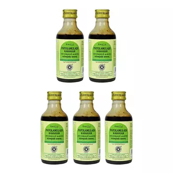 Набор Патоламулади Кашаям (5 x 200 мл), Patolamuladi Kashayam Set, произв. Kottakkal Ayurveda