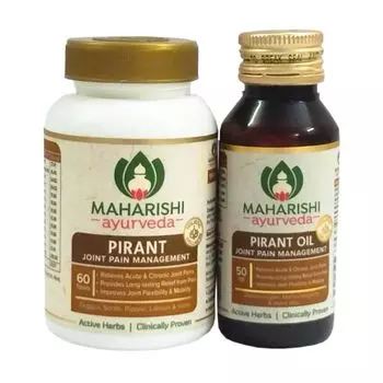Набор Пирант (60 таб + 50 мл), Pirant Set, произв. Maharishi Ayurveda